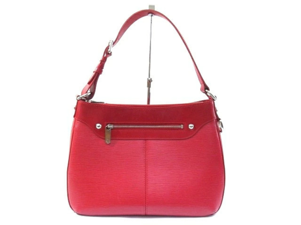 LOUIS VUITTON Turenne Shoulder Bag Epi Leather Rouge Red